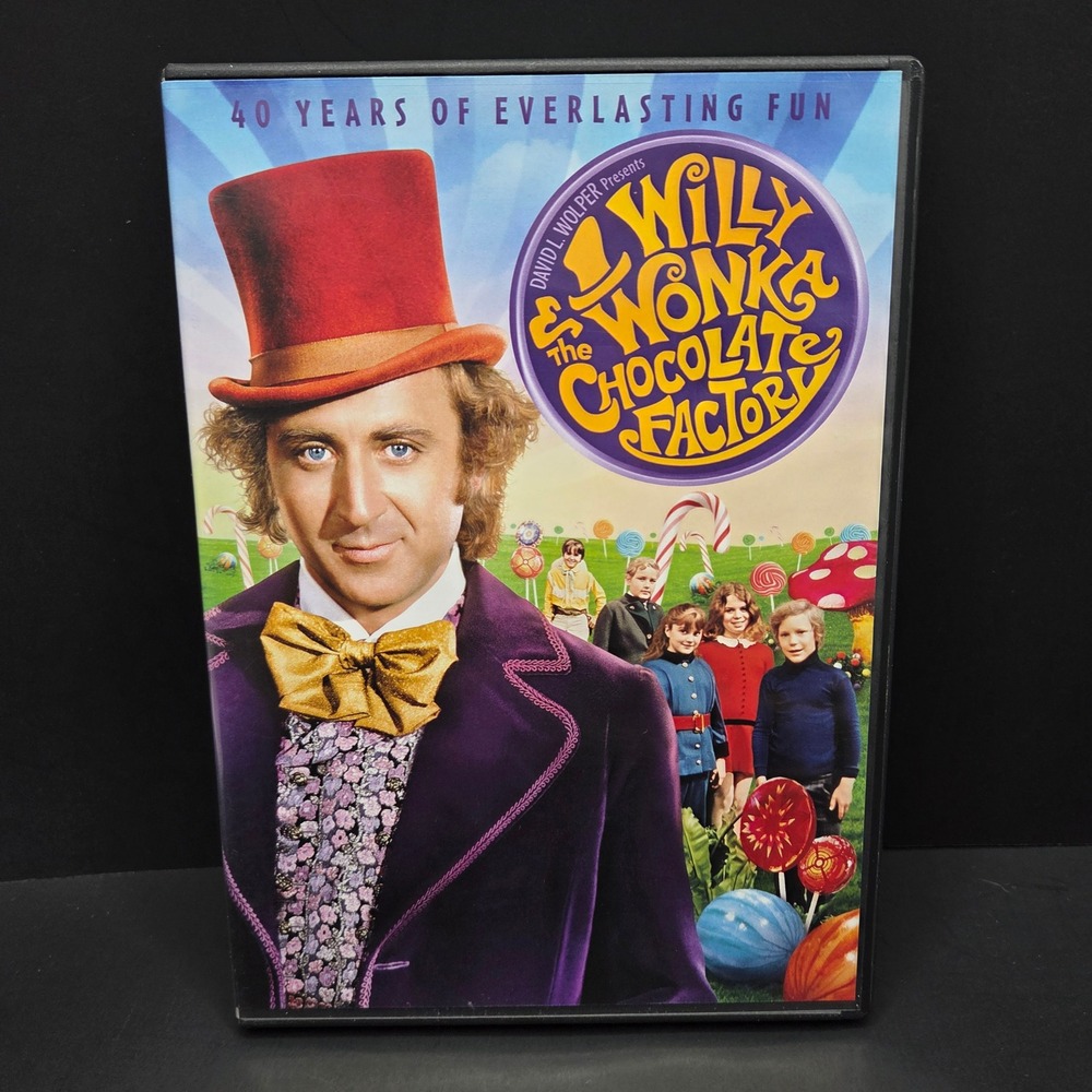 Willy Wonka & the Chocolate Factory DVD 1971 Movie Gene Wilder Widescreen Family